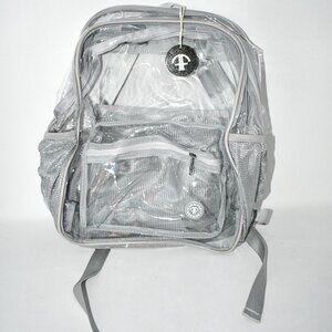 FARMARK Stadium Approved Clear Backpack – Heavy Duty Transparent Bag for Concert
